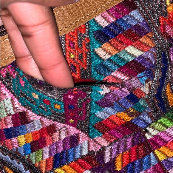 Guatemalan HUIPILCDB bag.     *SOLD* - Picture 3 of 4